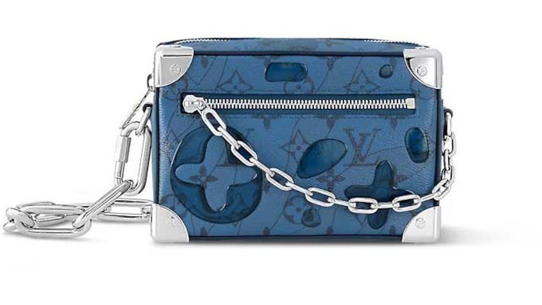 Abyss Blue Mini Soft Trunk Navigating Elegance in a Sea of Luxury