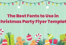The Best Fonts to Use in Christmas Party Flyer Template